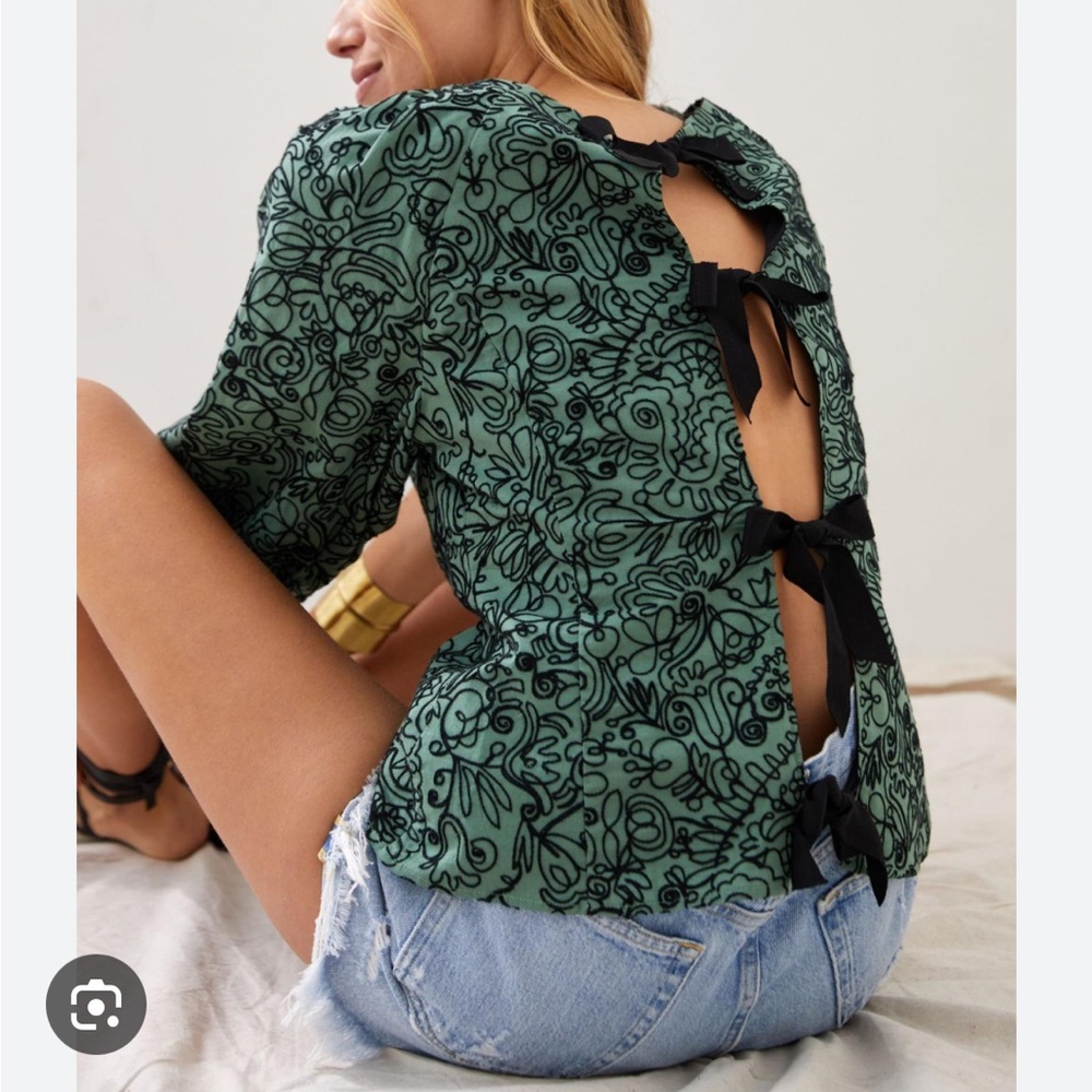 Eva Franco for Anthropologie blouse